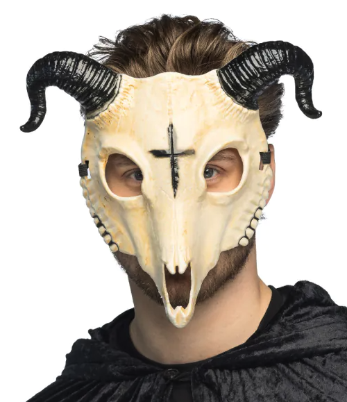 Máscara Halloween Cabra