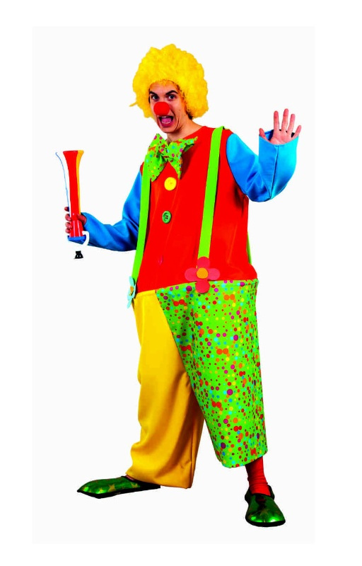 Disfraz Payaso Alegre Adulto