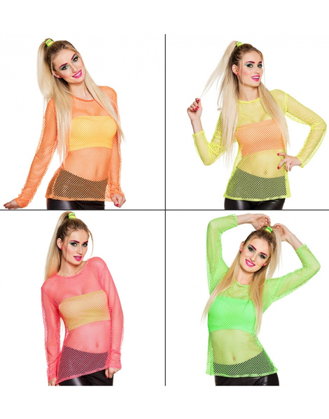Camiseta Rejilla en Varios Colores