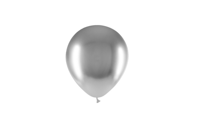 Bolsa 100 Globos R5 PLATA BRILLIANT