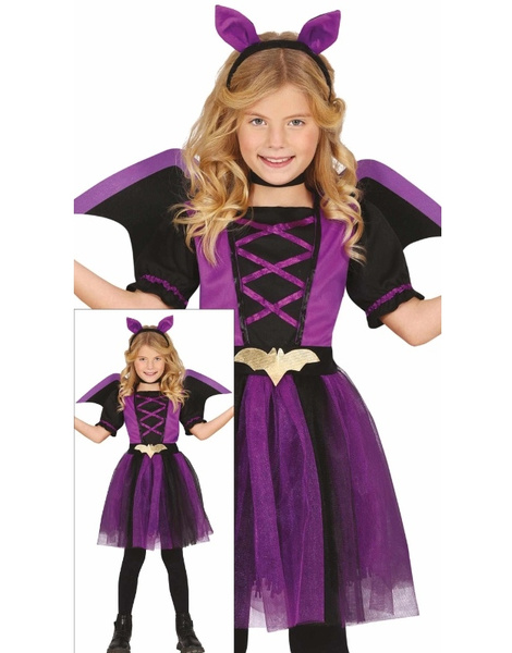 Disfraz Murcielago Lila Infantil