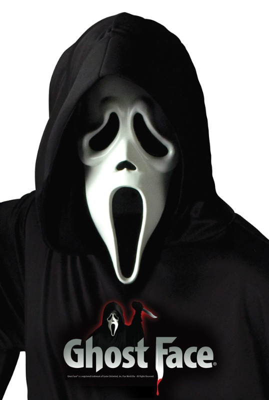 Máscara Scream Ghost face látex