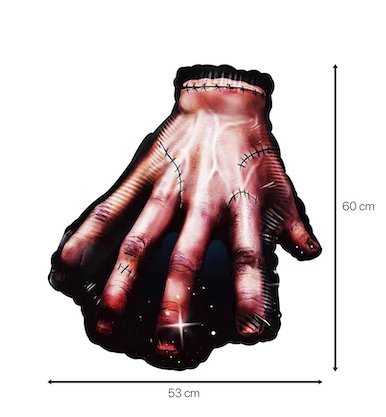 Globo foil mano terror