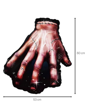 Globo foil mano terror