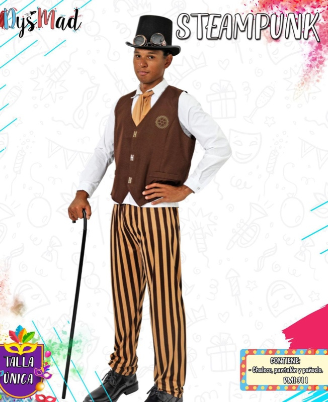 Disfraz Steampunk adulto