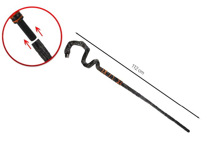 Bastón Serpiente 112 cms.