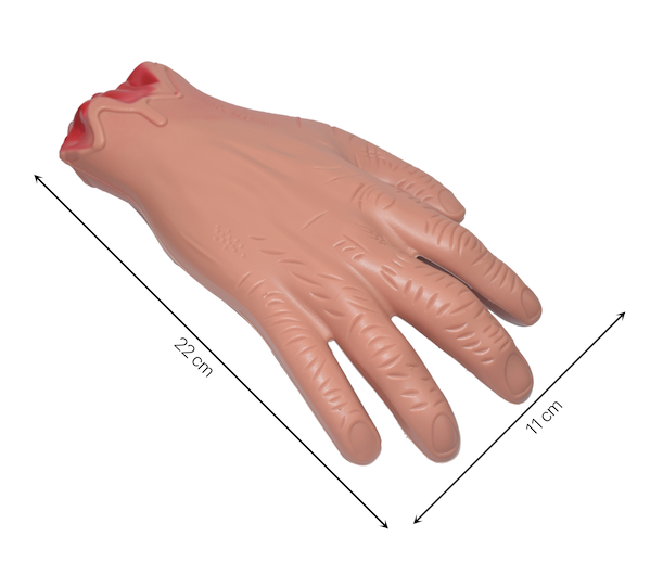 Mano plástico halloween