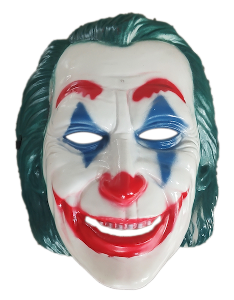 Máscara Payaso verde