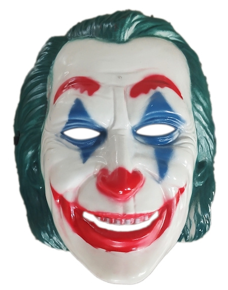 Máscara Payaso verde