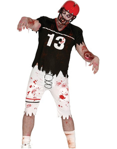 Disfraz Quarterback Zombie adulto