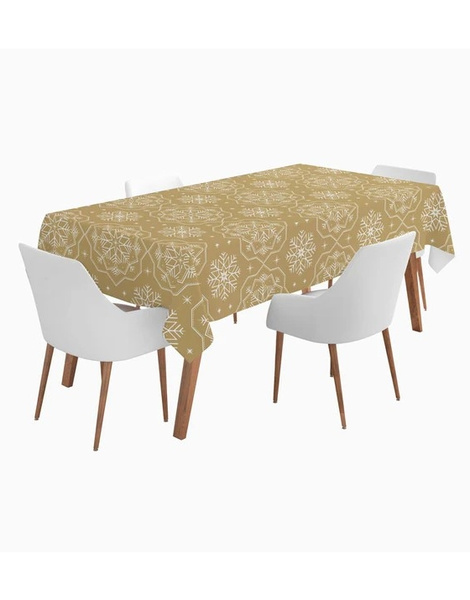 Mantel Oro Navideño papel 1.20x5M.
