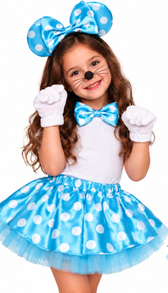 Set Ratoncita celeste 5 piezas infantil