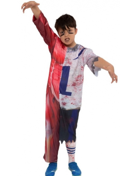 Disfraz Jugador Zombie para niños