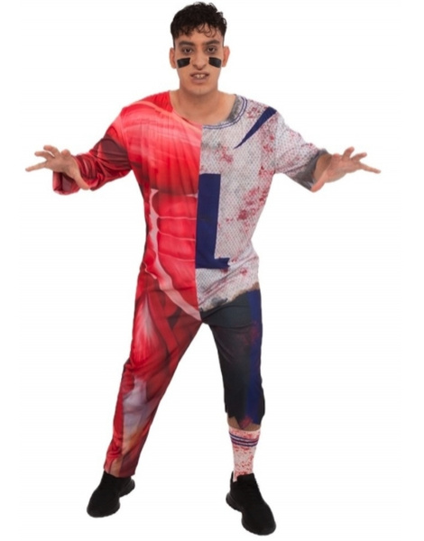 Disfraz Jugador Zombie adulto