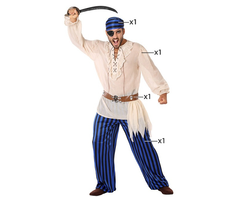 Disfraz Pirata adulto