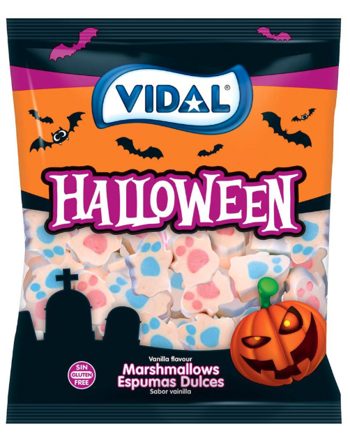 Bolsa Fantasmas Marshmallow 1 kg.