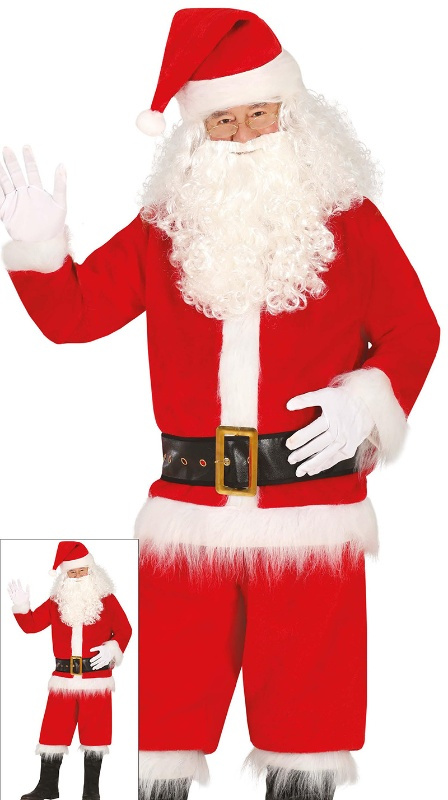 Disfraz Papa Noel Lujo
