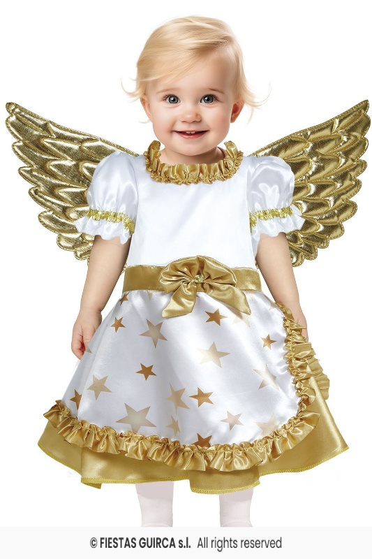 Disfraz Angel Dorado Bebe