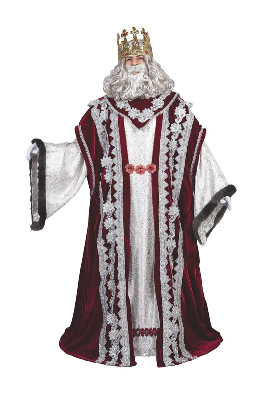 Traje Rey Mago adulto Deluxe Novedad