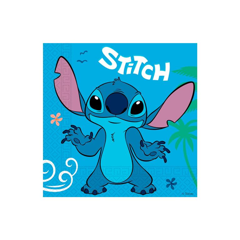 20 Servilletas Stitch 33x33 cms