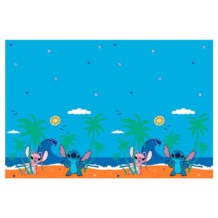 Mantel Stitch plástico 120x180 cms