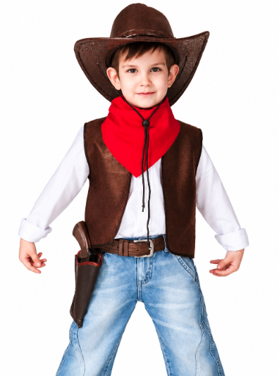 Chaleco vaquero infantil