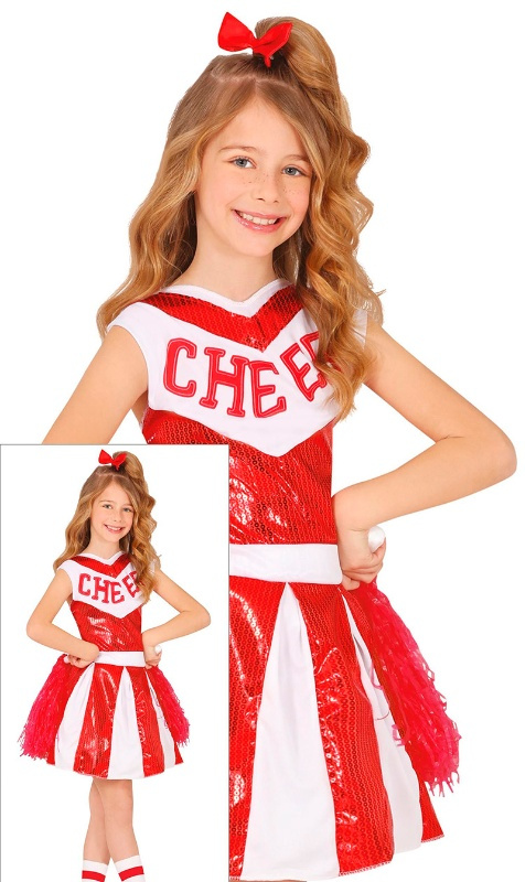 Disfraz Animadora Cheerleader Infantil
