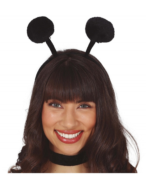 Diadema Bolas Negras