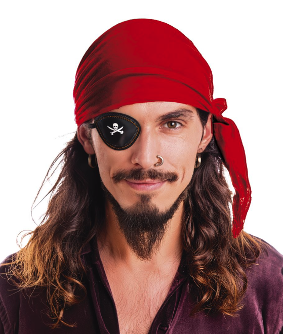 Pañuelo Pirata Terciopelo