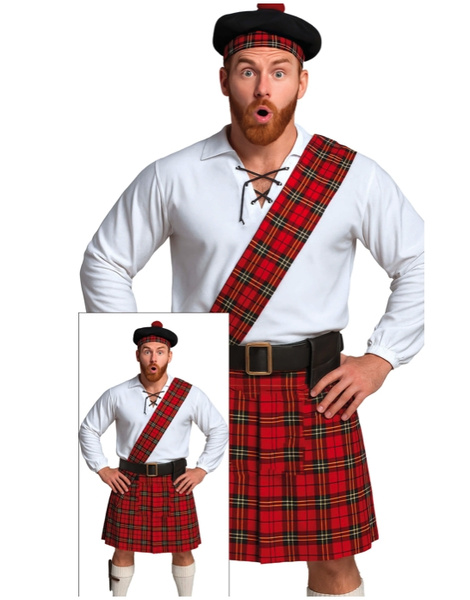 Disfraz Escocés para Adulto
