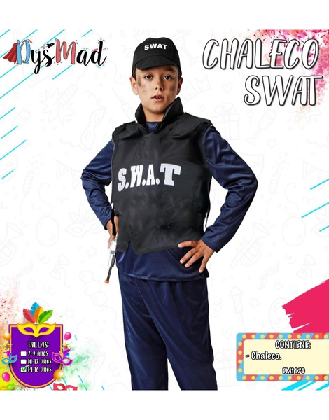 Chaleco SWAT infantil