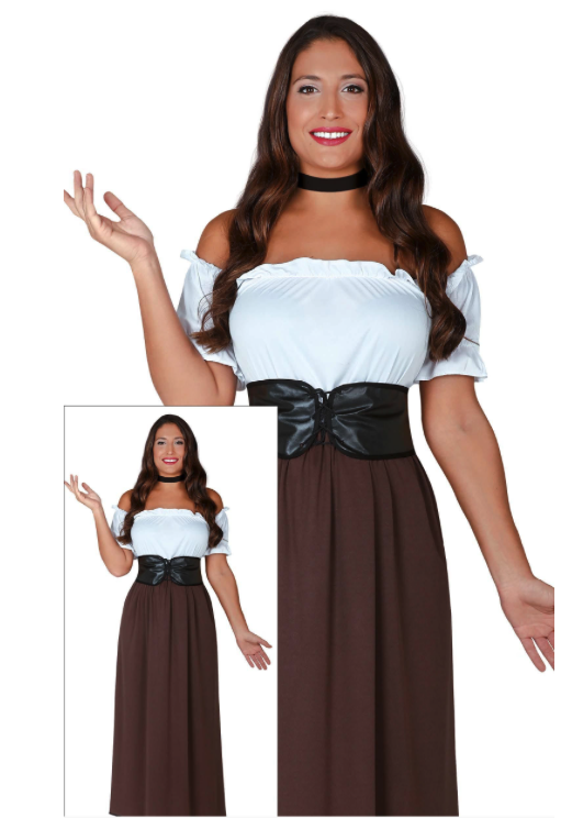 Disfraz Posadera para mujer T.XL