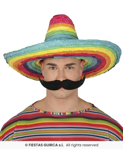 Sombrero Mexicano Paja adulto 50Cms