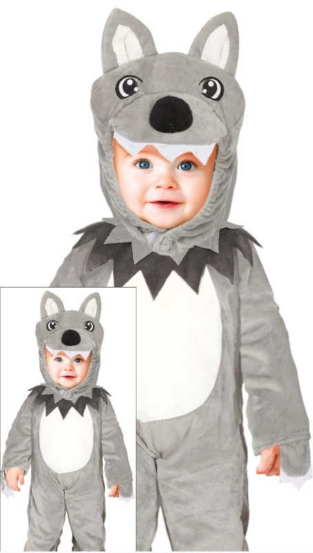 Disfraz Lobo Gris para Bebés