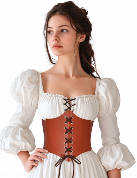 Corset marrón claro