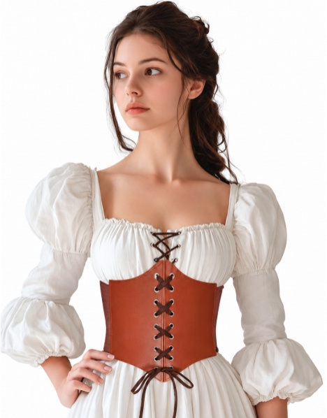 Corset marrón claro