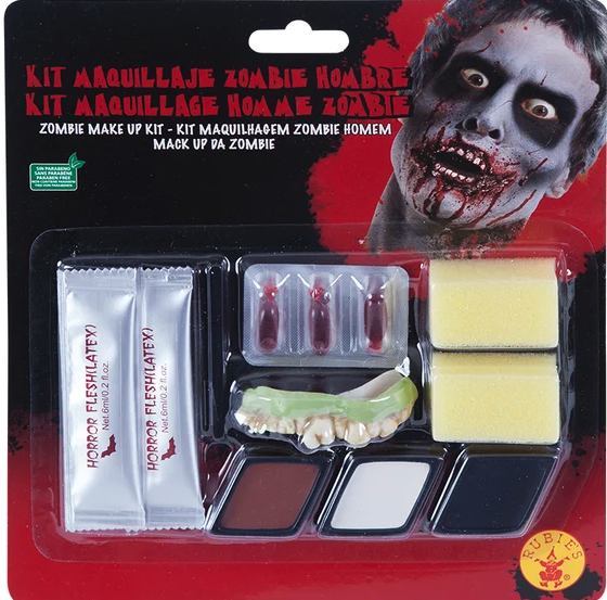 Kit Maquillaje Zombie