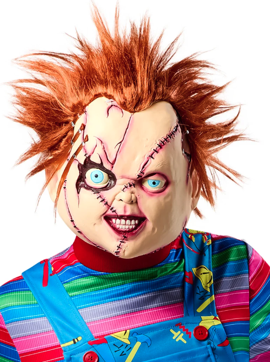 Máscara Chucky con Pelo