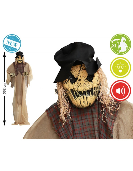 Espantapájaros Terror luz/sonido 360 cms