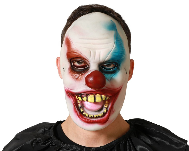 Máscara Payaso Terror vinilo
