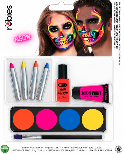 Maquillaje Neon Todo en 1