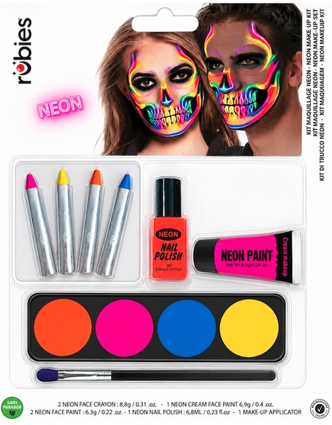 Maquillaje Neon Todo en 1