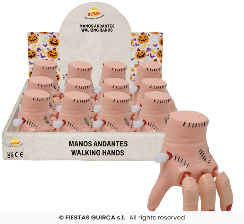 mano andante, con cuerda, 8 cms