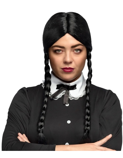 Peluca Trenzas Negra