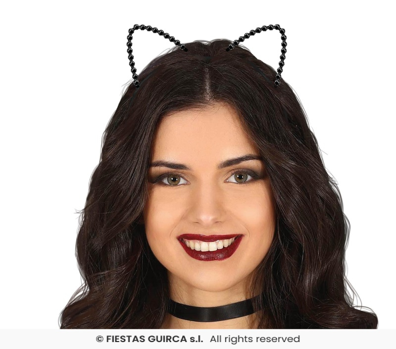 Diadema metalica Gatita