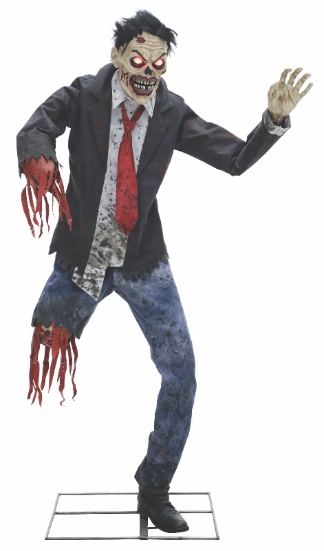 Figura Zombie Deluxe eléctrica 180 cms