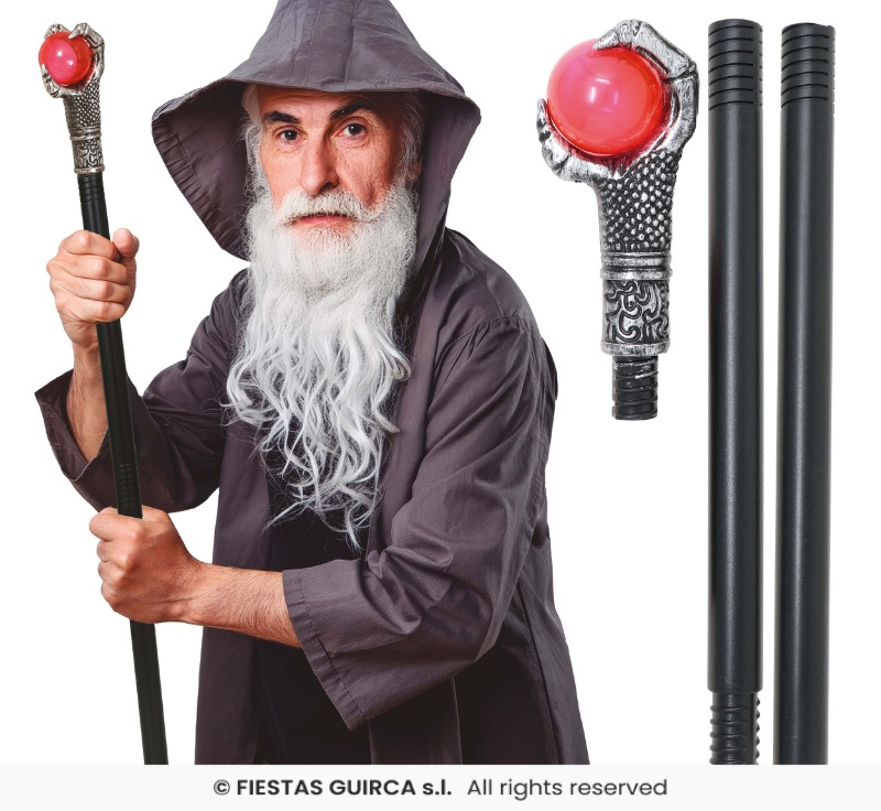 Baston garra desmontable 78 cms