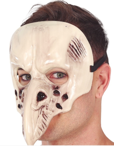 Mascaras calavera cuervo