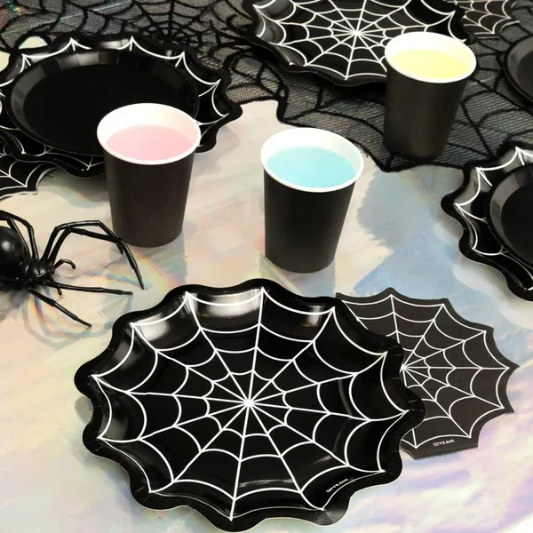 Plato Llano Telaraña 6ud 23.50X23.50cm