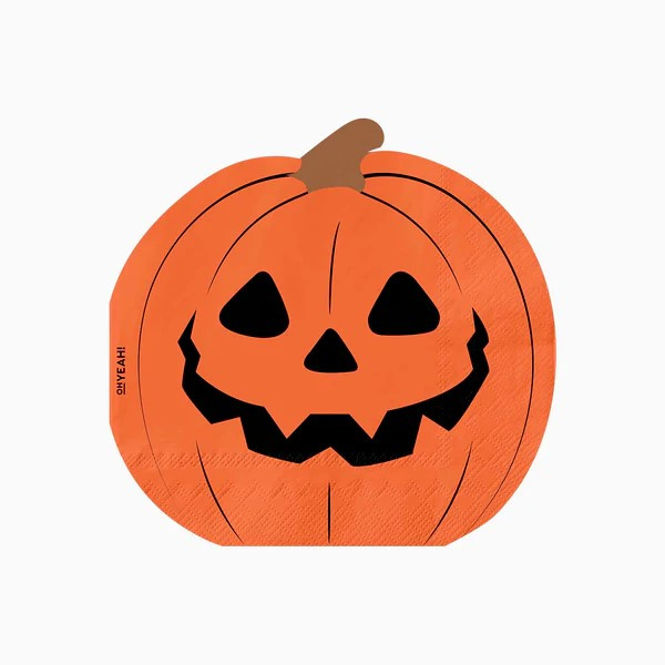 Servilleta Calabaza 33X33 cm 20 ud